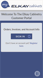 Mobile Screenshot of myelkaycabinets.com
